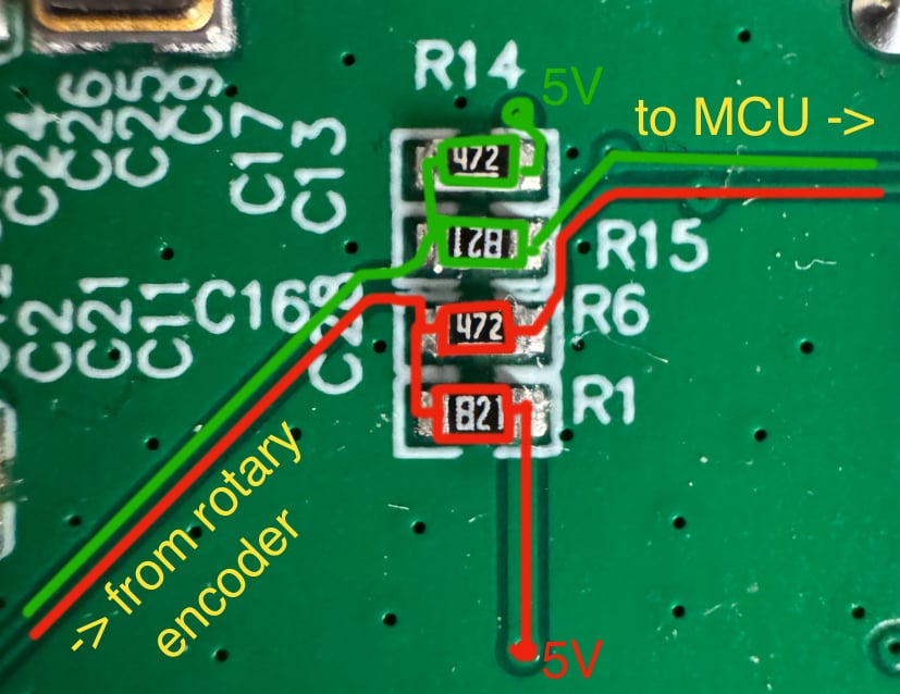 PCB circuit schematic
